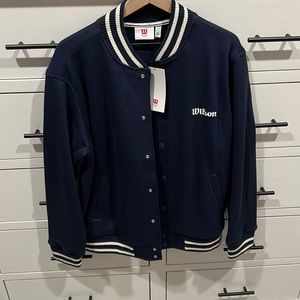 NWT Wilson varsity jacket - M